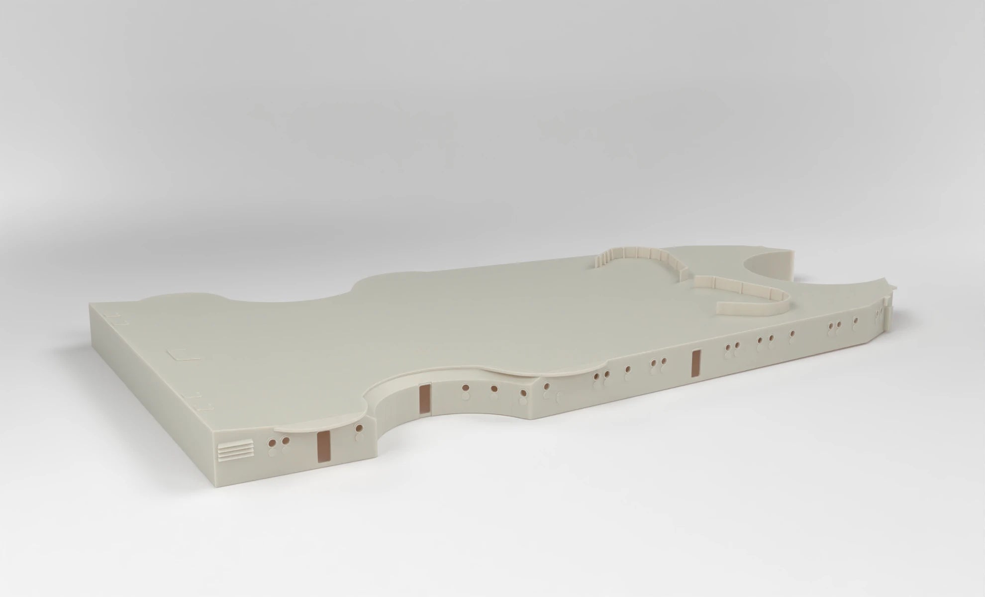 1/72 DKM Bismarck Aft Deck 1 OITECH