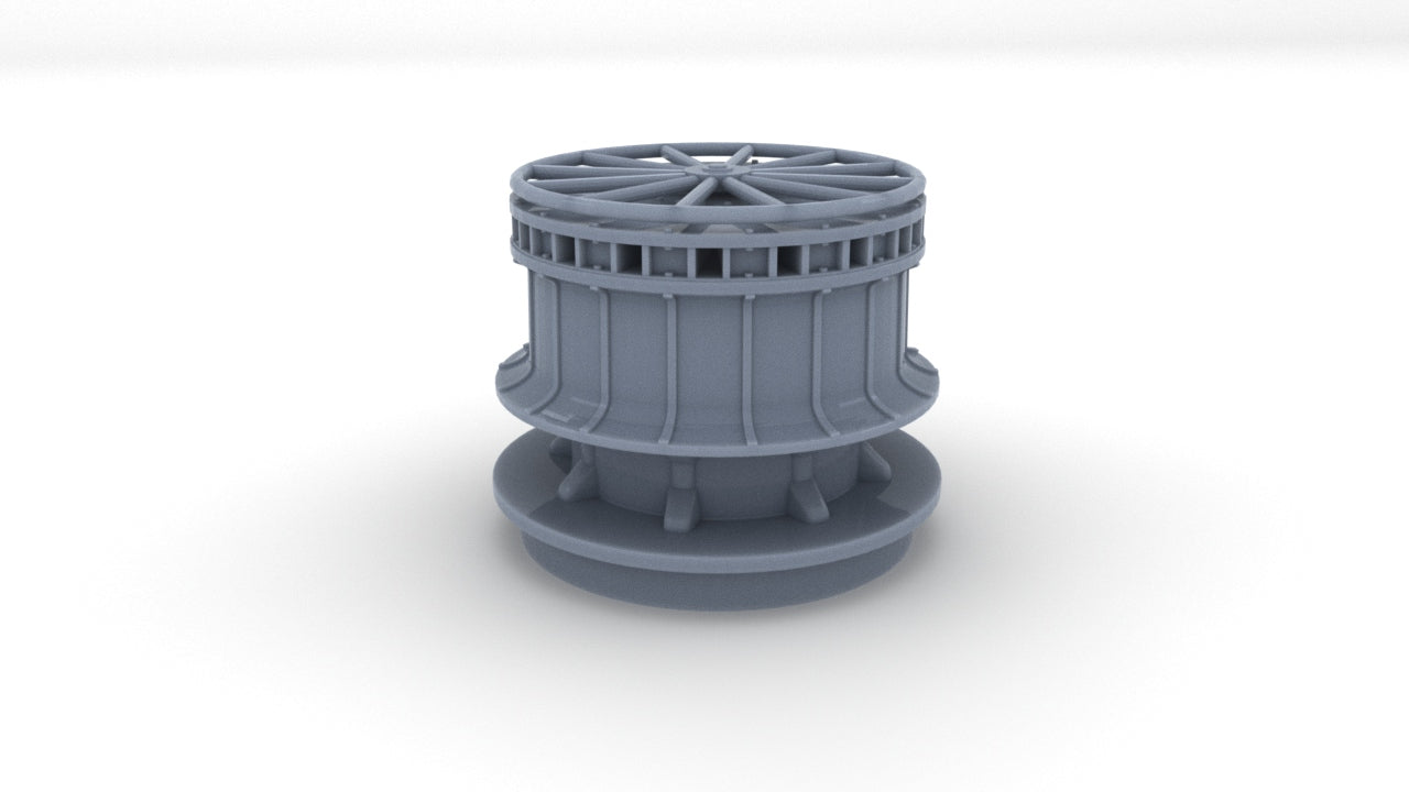 1/72 DKM Bismarck Capstan Resin3Dinteractive