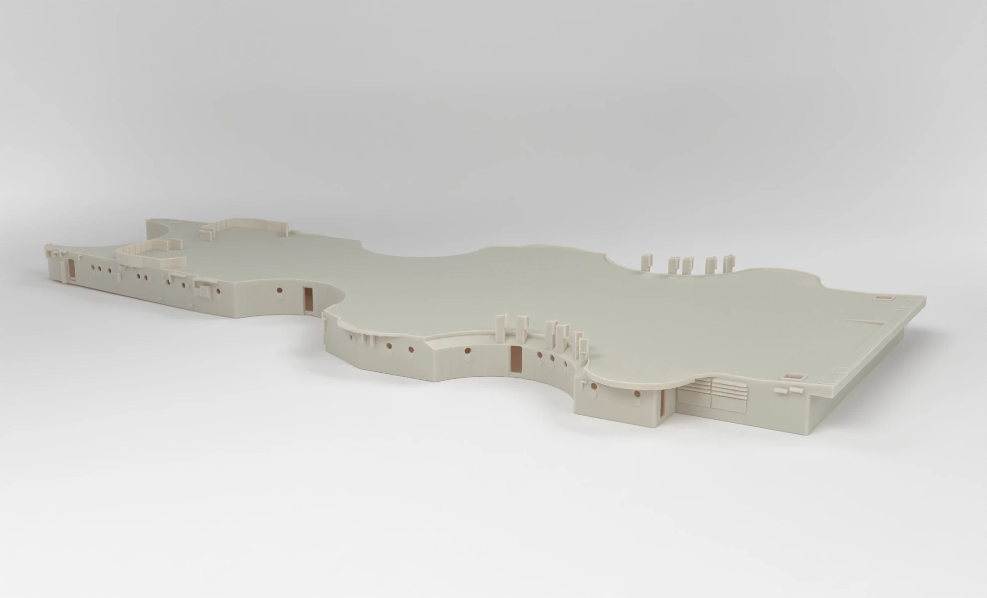 1/72 DKM Bismarck Forward Deck 1 OITECH – alternate view