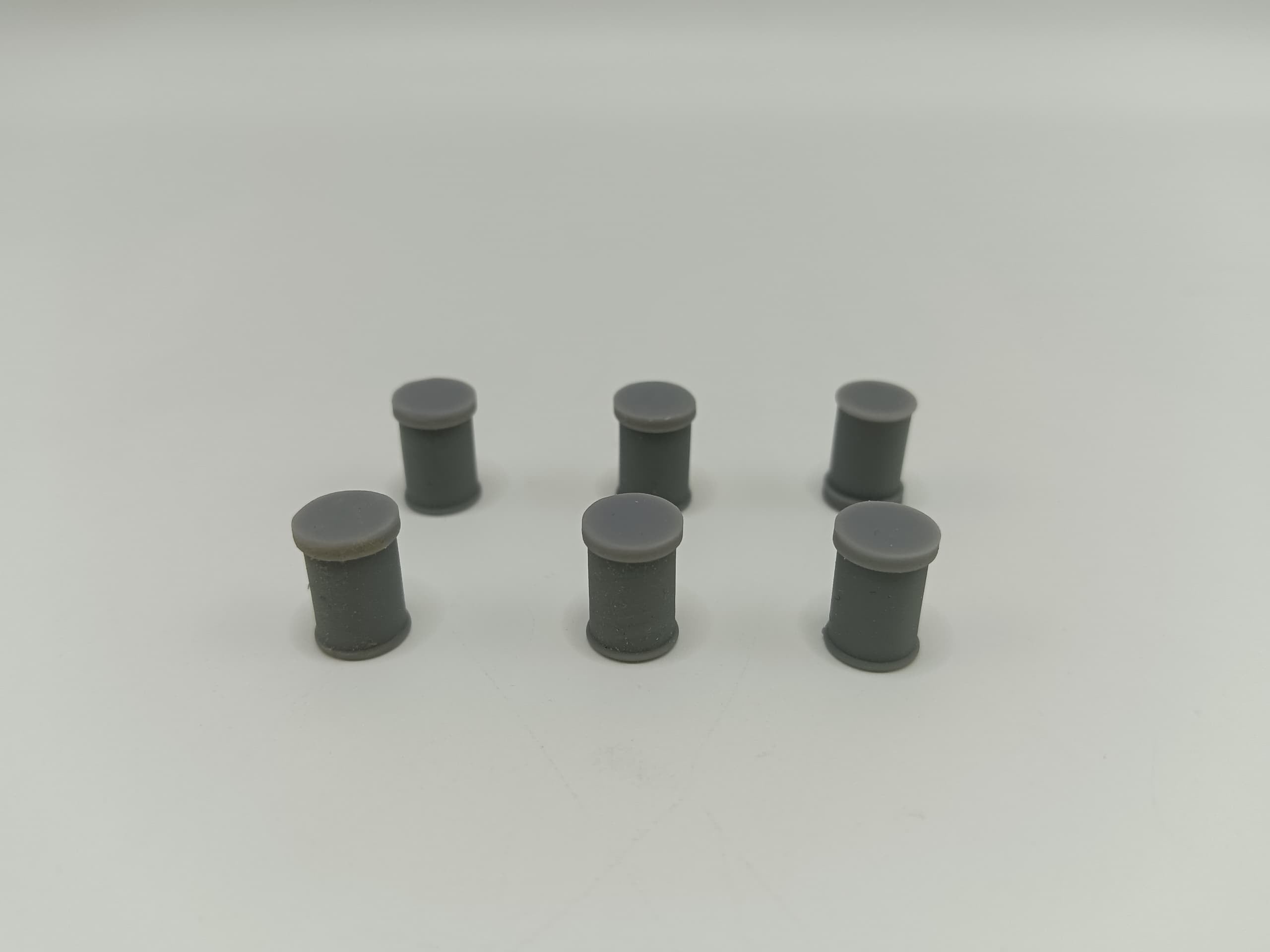 1/72 DKM Bismarck Large Bollards Set (6pcs) - distefan 3d print – alternate view