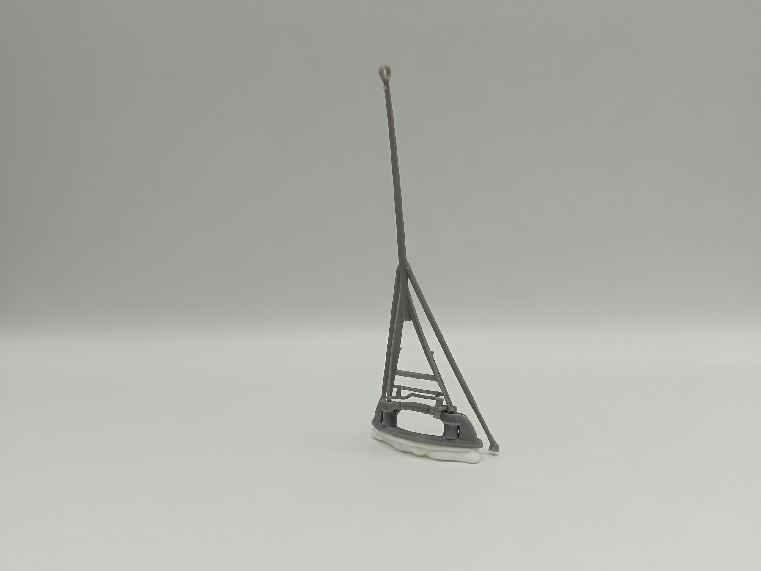 1/72 DKM Bismarck Rear Flag Mast - distefan 3d print – alternate view