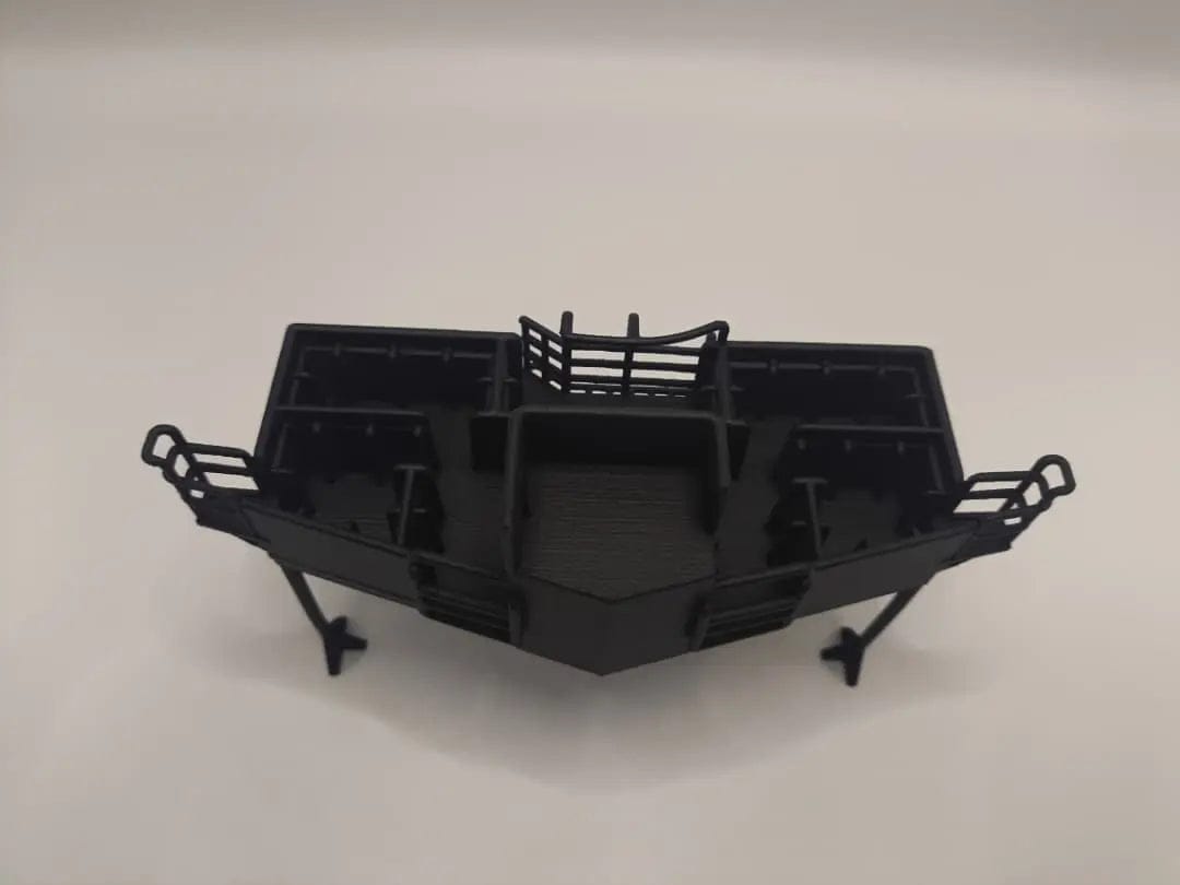 1/72 DKM Bismarck Signal Flag Platform - distefan 3d print