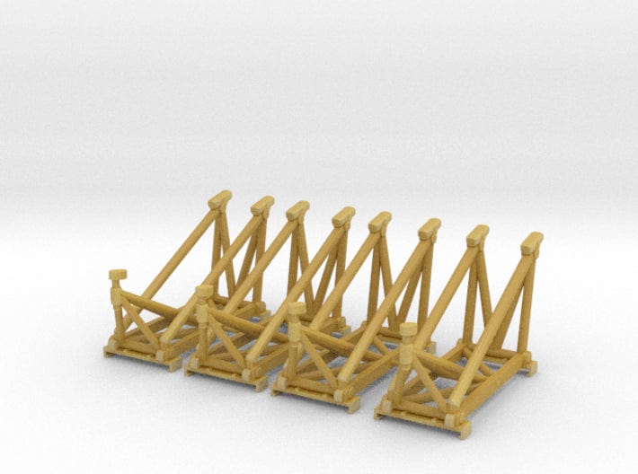 1/72 DKM Catapult Cradle SET x4 - distefan 3d print