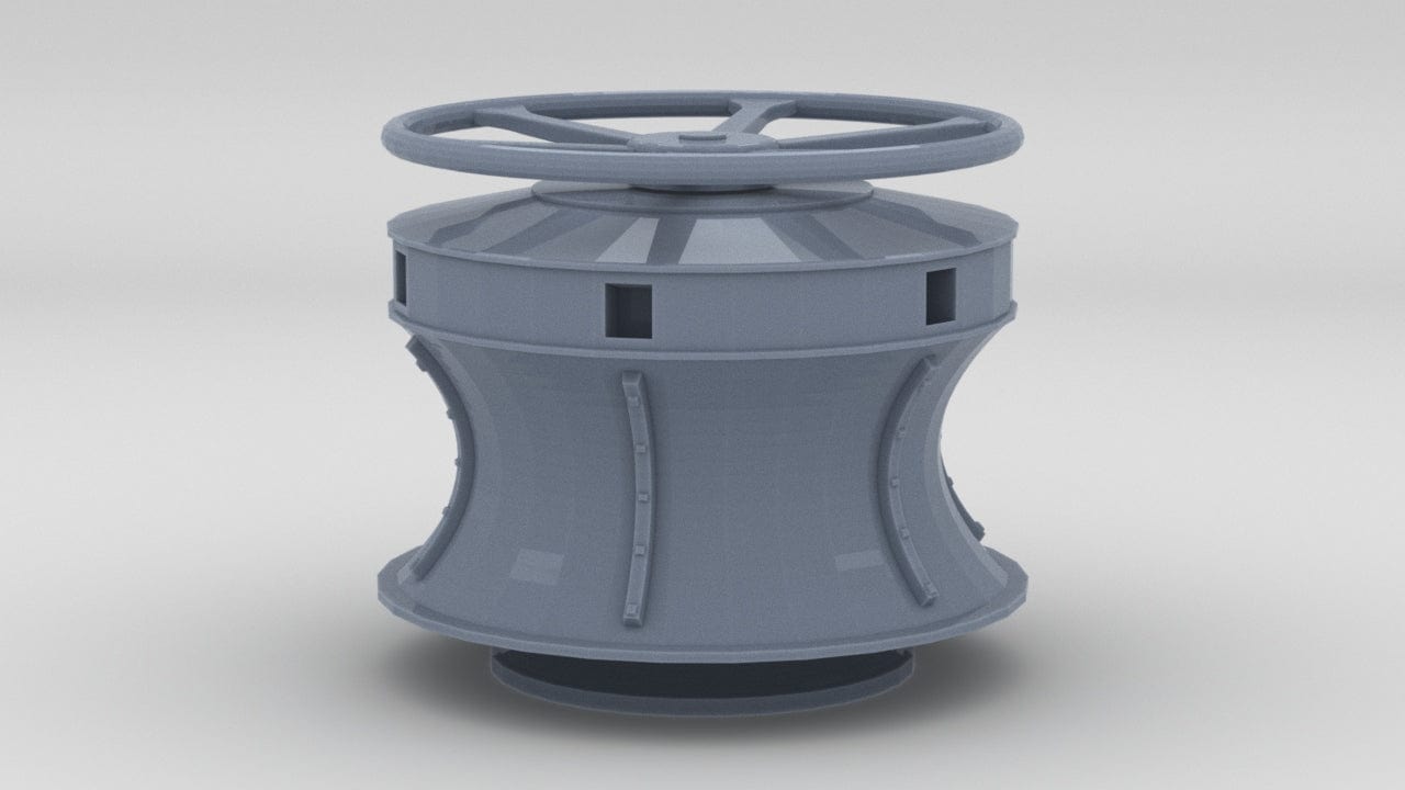 1/72 DKM Destroyer Capstan Type 1 - distefan 3d print