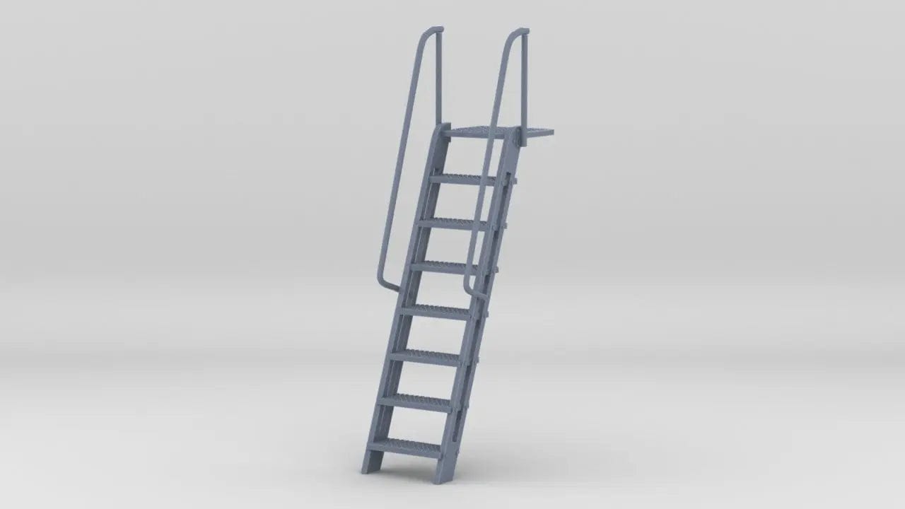 1/72 DKM Destroyer Gangway (Ladder) v1 - distefan 3d print