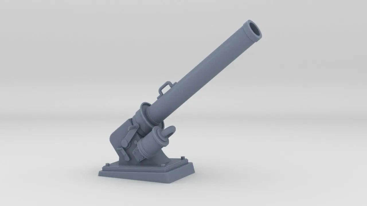 1/72 DKM K-Gun Depth Charge Thrower - distefan 3d print