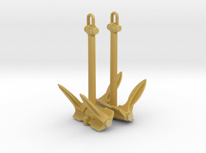 1/72 DKM Narvik-Klasse Z37 Anchor Set 3d printed