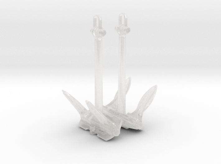 1/72 DKM Narvik-Klasse Z37 Anchor Set 3d printed