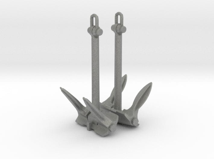 1/72 DKM Narvik-Klasse Z37 Anchor Set 3d printed