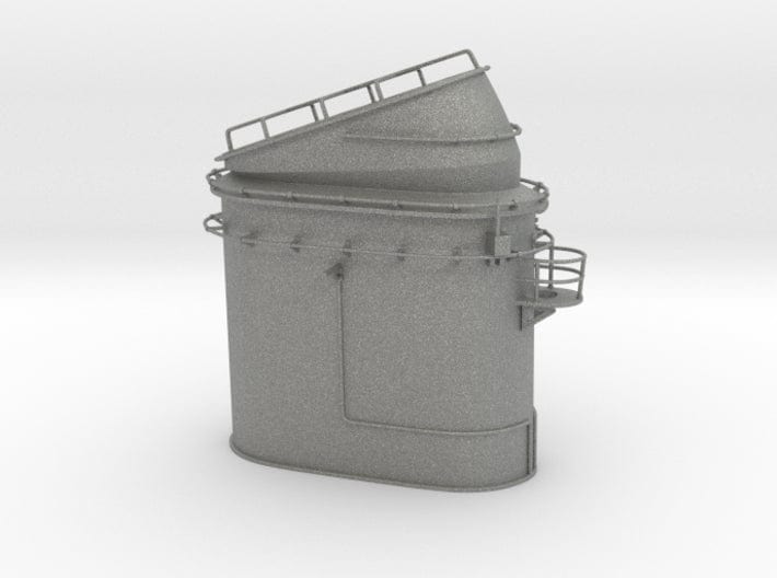 1/72 DKM Narvik-Klasse Z37 Forward Funnel 3d printed