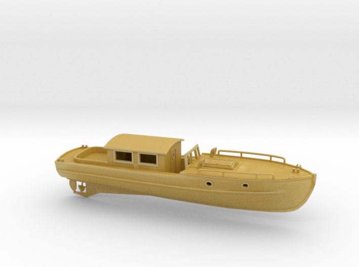 1/72 DKM Narvik-Klasse Z37 Safe Boat 3d printed