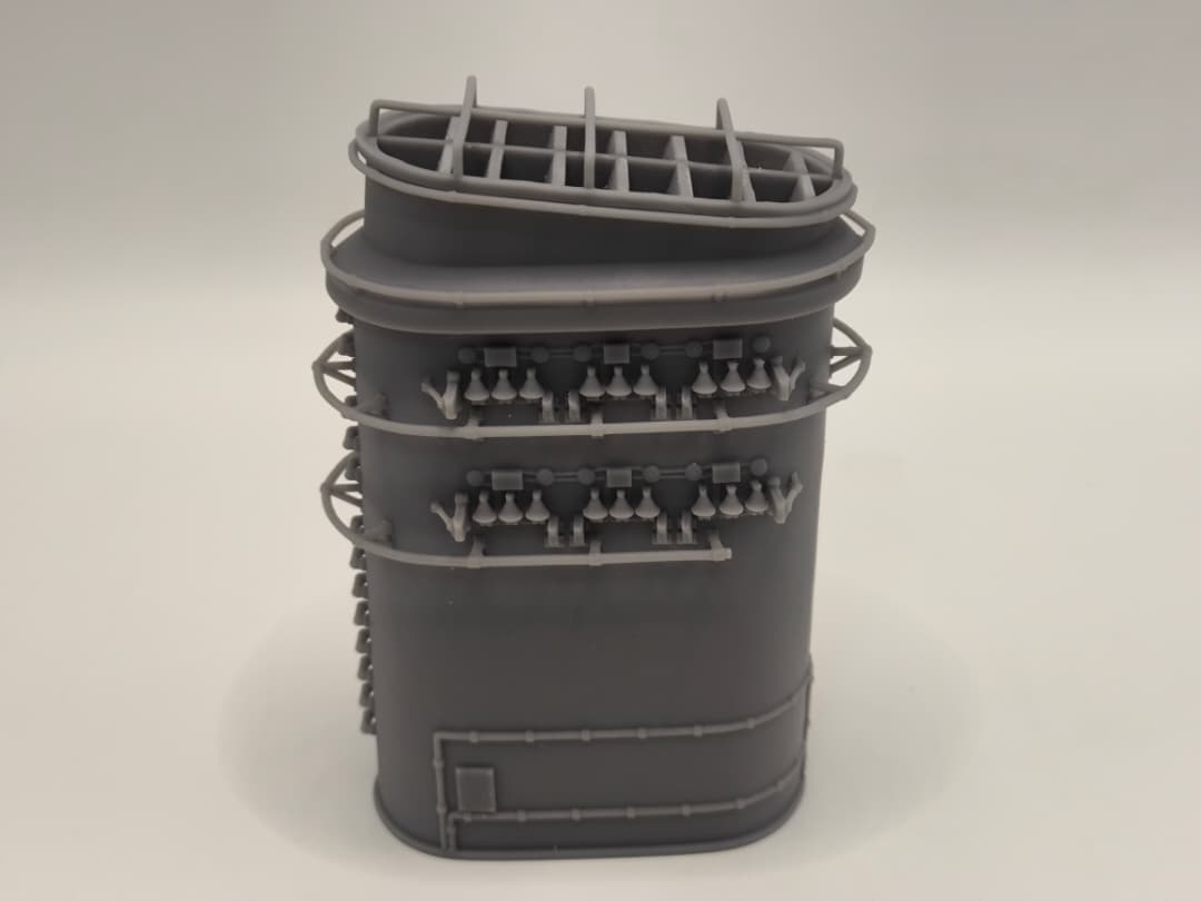 1/72 DKM Narvik Z37 Amidships Funnel Protosoon