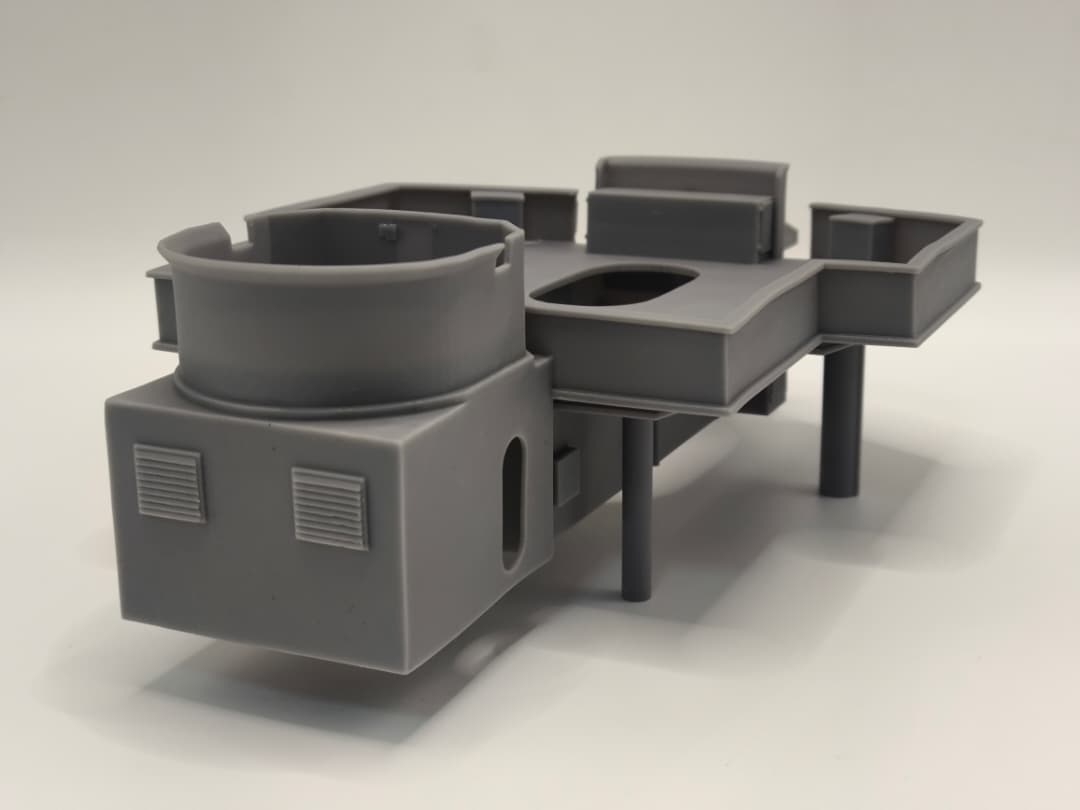 1/72 DKM Narvik Z37 Amidships Structure - distefan 3d print