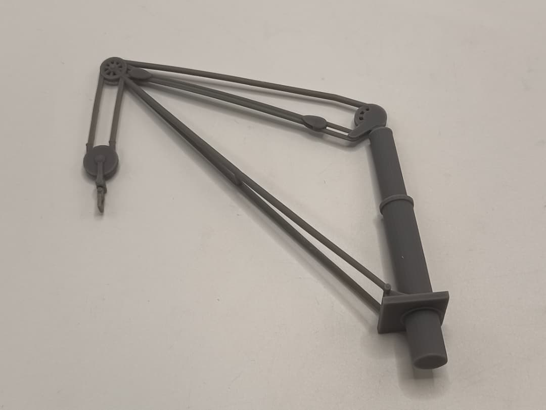 1/72 DKM Narvik Z37 Boat Crane - distefan 3d print – alternate view