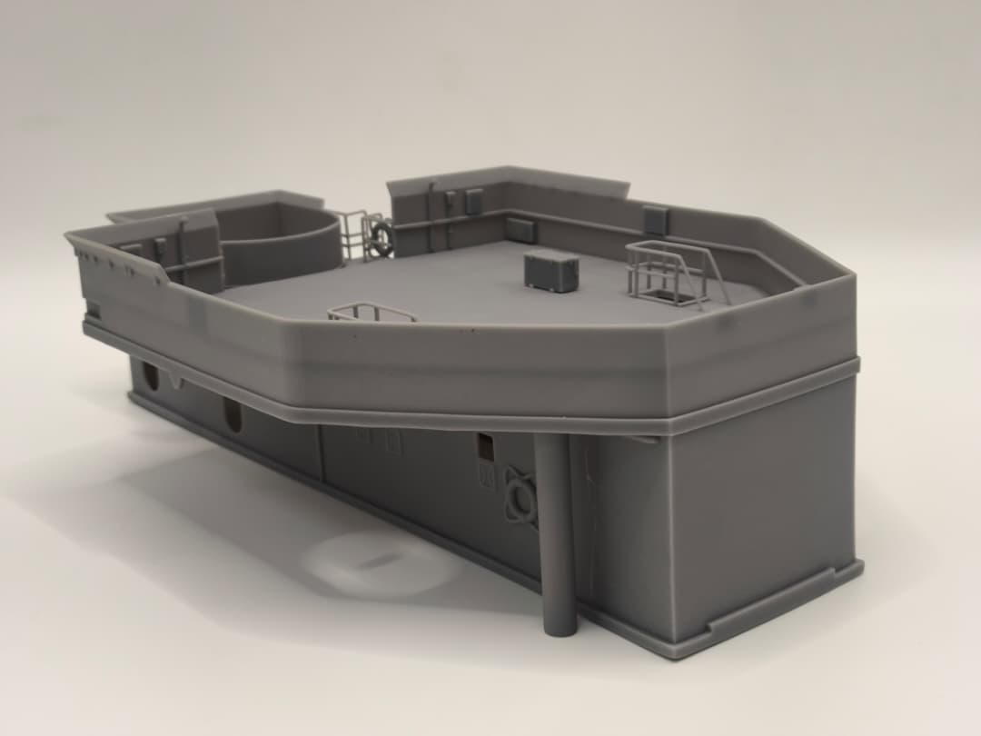 1/72 DKM Narvik Z37 Forward Deck 1 - distefan 3d print