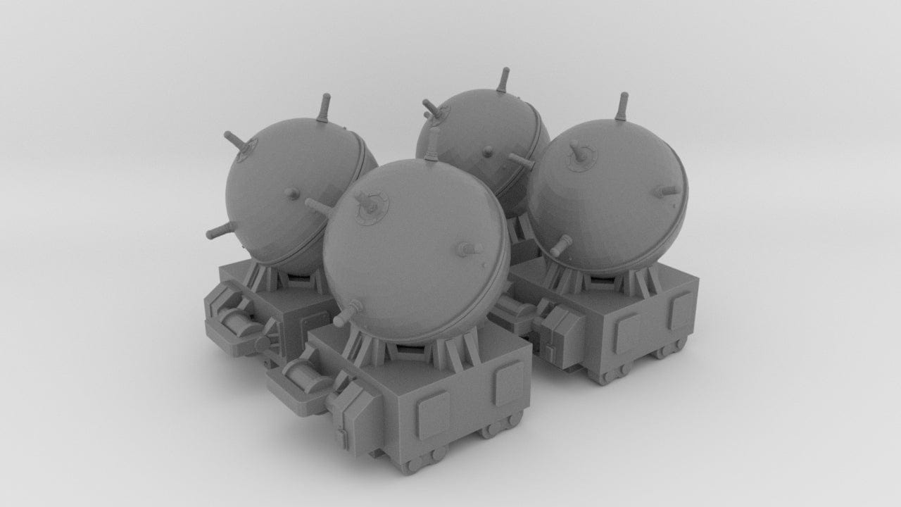 1/72 DKM Naval Mine Set - distefan 3d print