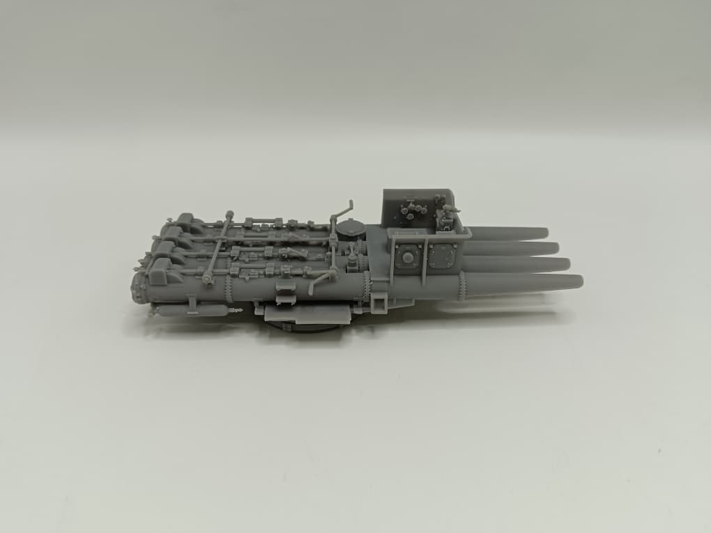 1/72 DKM Quadruple 533 mm Torpedo Tubes - distefan 3d print