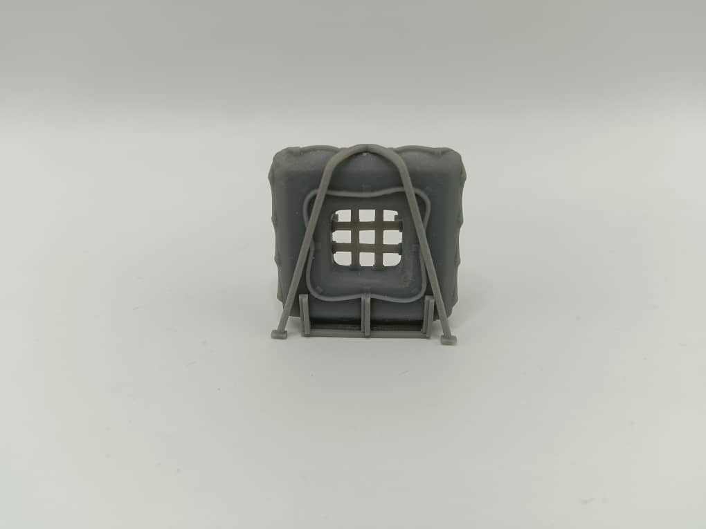 1/72 DKM Raumboote R-301 Life Raft w/ Mount - distefan 3d print