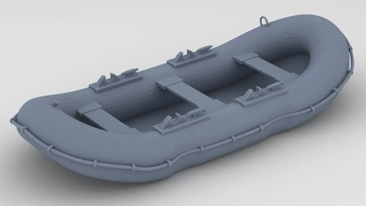 1/72 DKM Raumboote R-301 Lifeboat - distefan 3d print