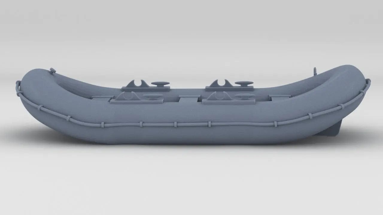 1/72 DKM Raumboote R-301 Lifeboat - distefan 3d print