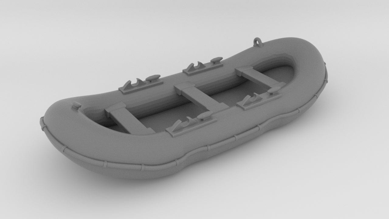 1/72 DKM Raumboote R-301 Lifeboat - distefan 3d print