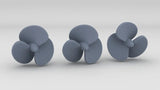 1/72 DKM Raumboote R-301 Propellers Set (3pcs)