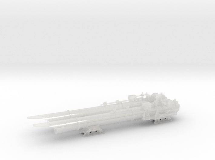 1/72 DKM Raumboote R-301 Torpedo Launchers Set 3d printed