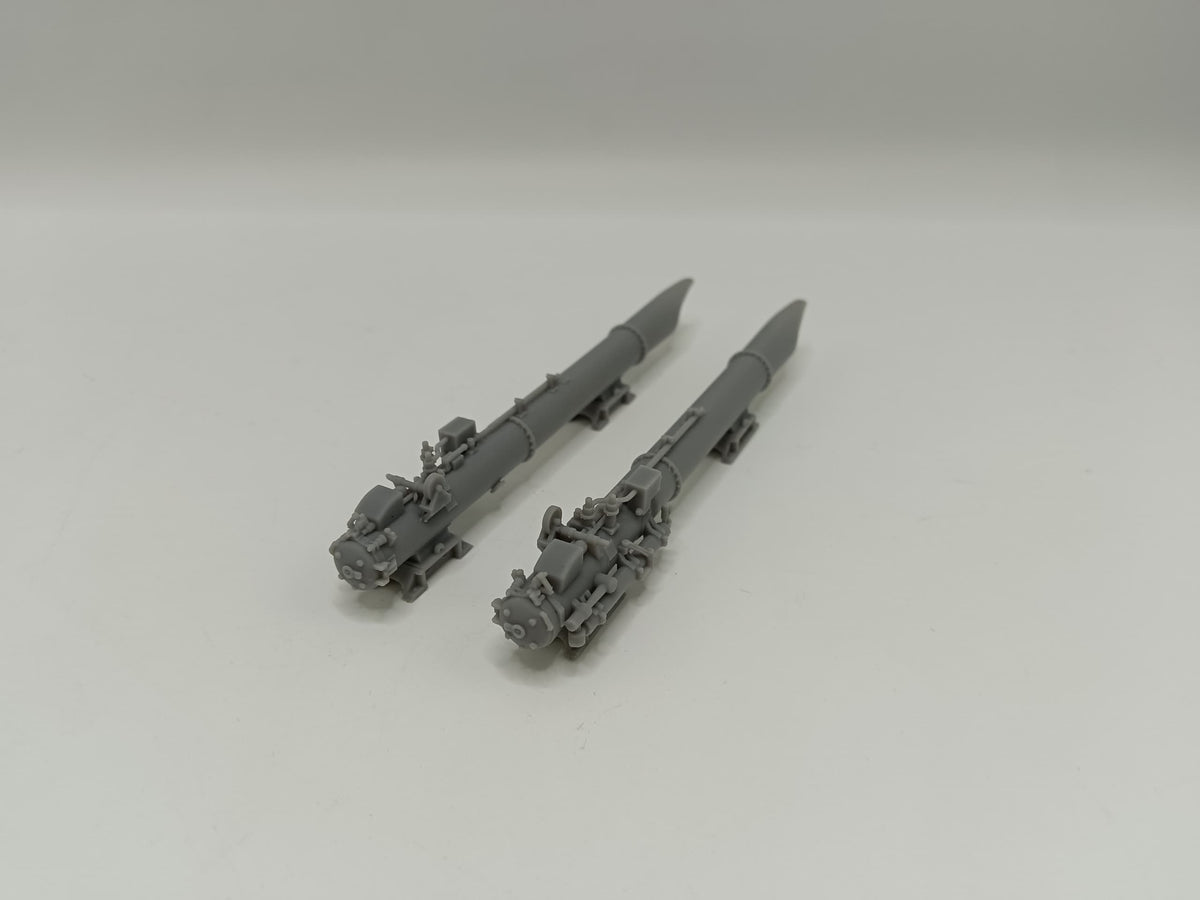 1/72 DKM Raumboote R-301 Torpedo Launchers Set - Distefan 3d Print