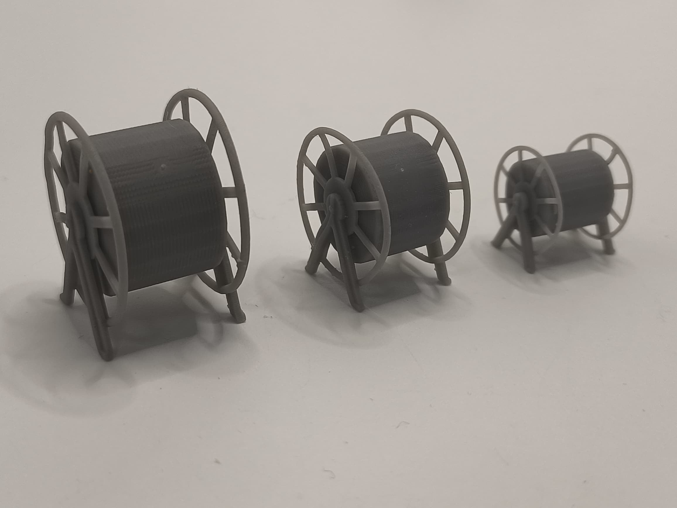 1/72 DKM Rope Reels Set (3pcs) Resin3Dinteractive – alternate view
