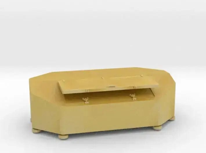 1/72 DKM Stern Deck Hatch v6 - distefan 3d print