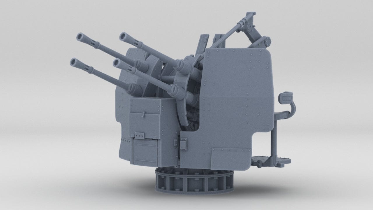 1/72 DKM U-Boot Flak 20mm-MG-C/38 Quadruple - distefan 3d print