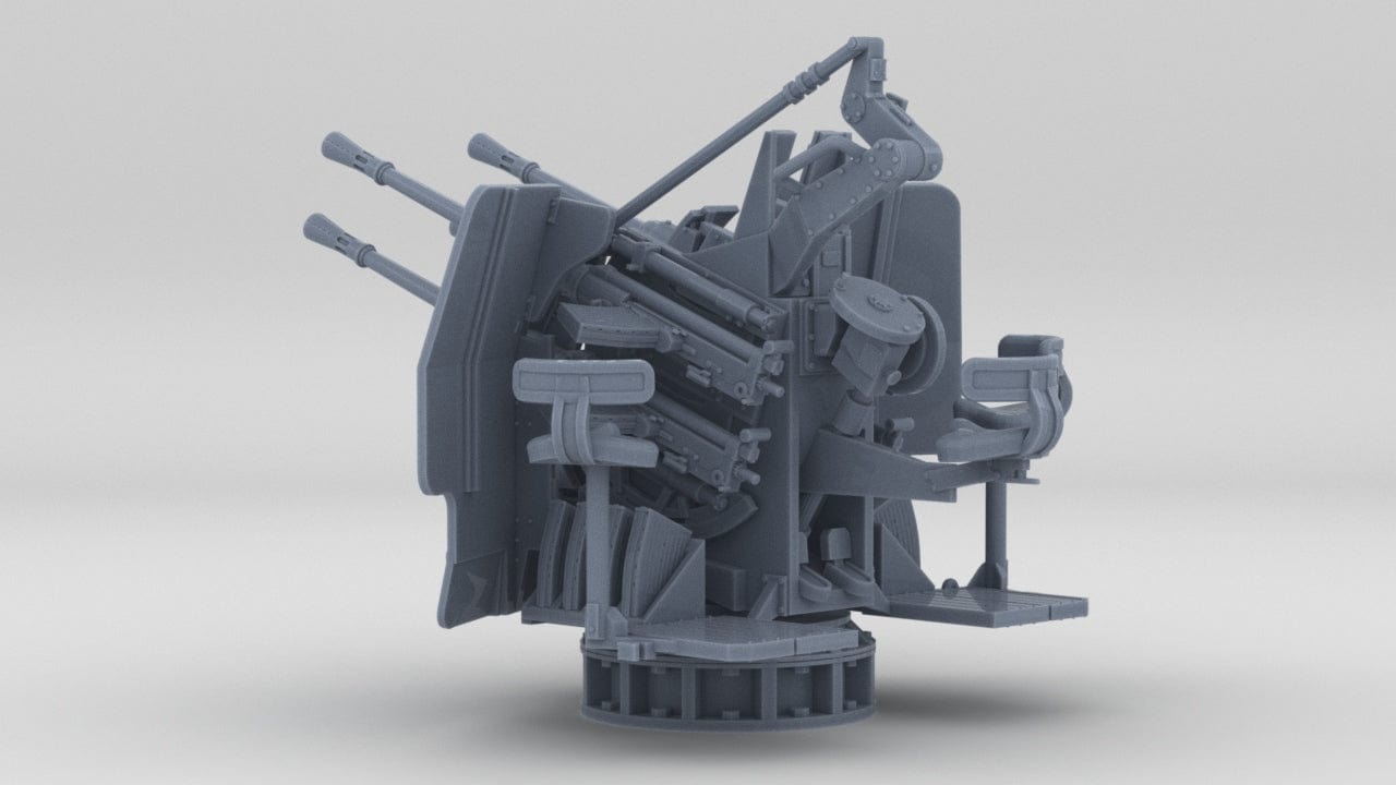 1/72 DKM U-Boot Flak 20mm-MG-C/38 Quadruple - distefan 3d print