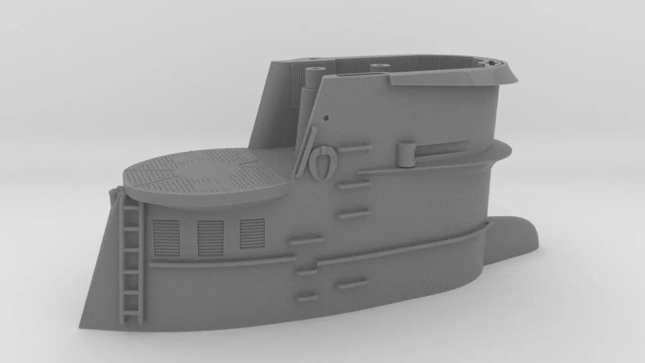 1/72 DKM U-boot IXC/40 Conning Tower - distefan 3d print