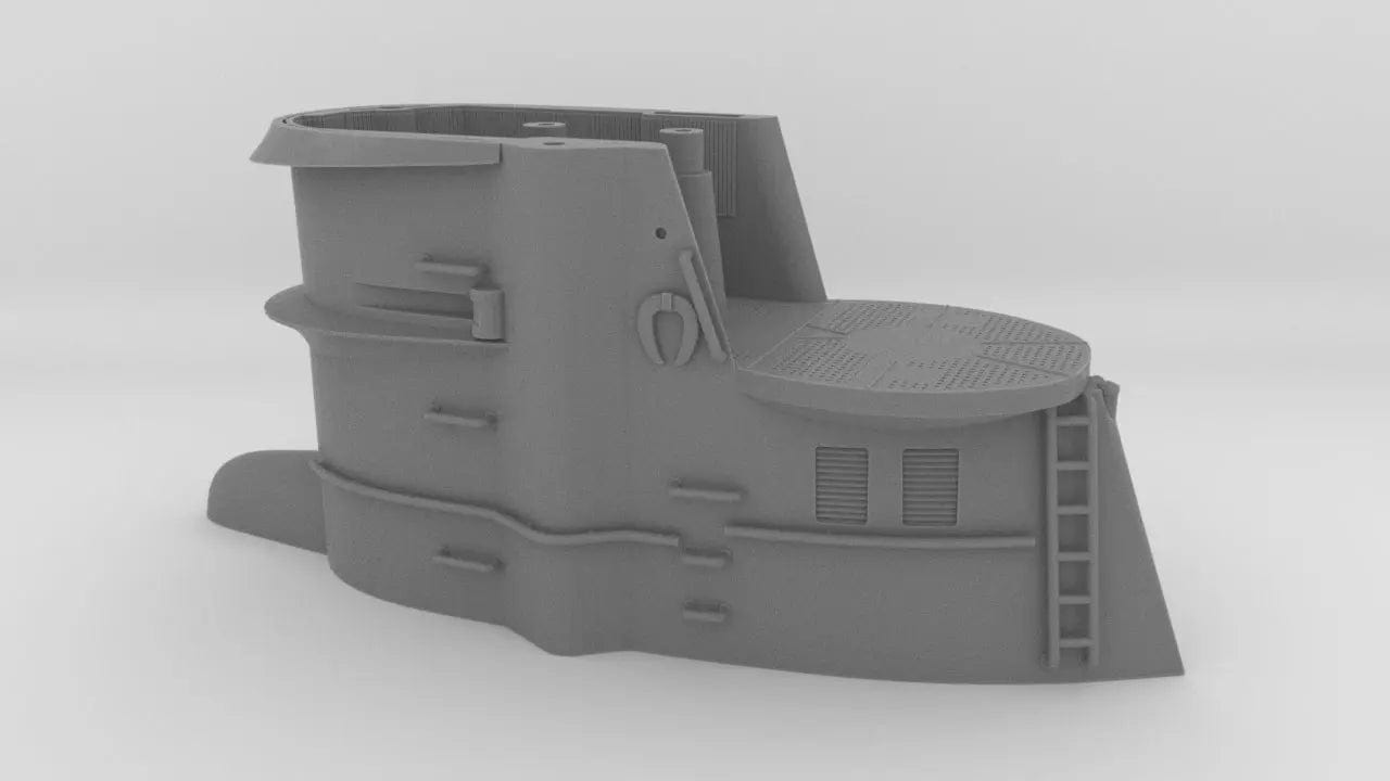 1/72 DKM U-boot IXC/40 Conning Tower - distefan 3d print