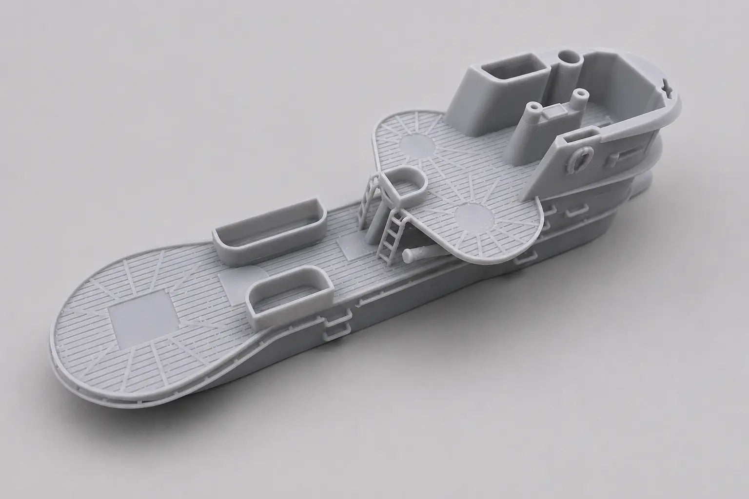 1/72 Uboot IXC U-505 Conning Tower Protosoon