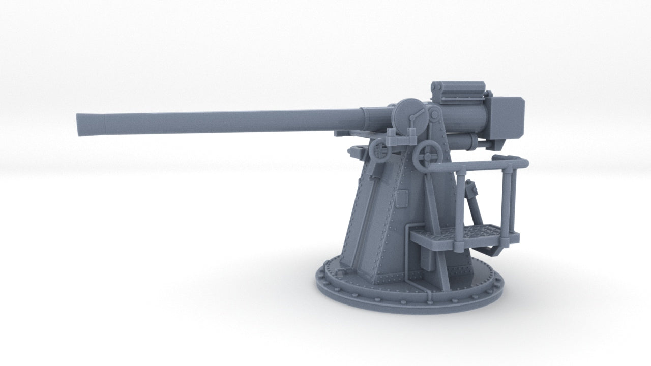 1/72 HMS 12-pdr 3"/45 (76.2 cm) 20 CWT Resin3Dinteractive