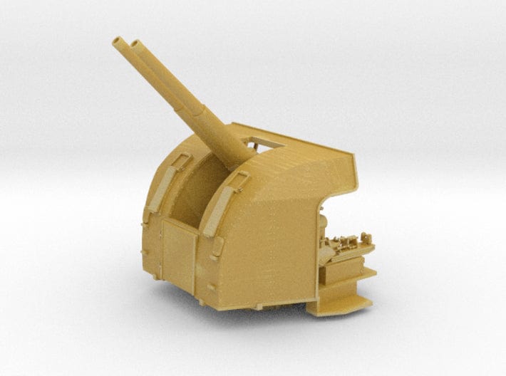 1/72 HMS Exeter QF 4-inch mount elevated - distefan 3d print