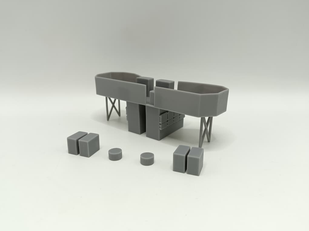 1/72 HMS Garland 20mm Bridge Protosoon