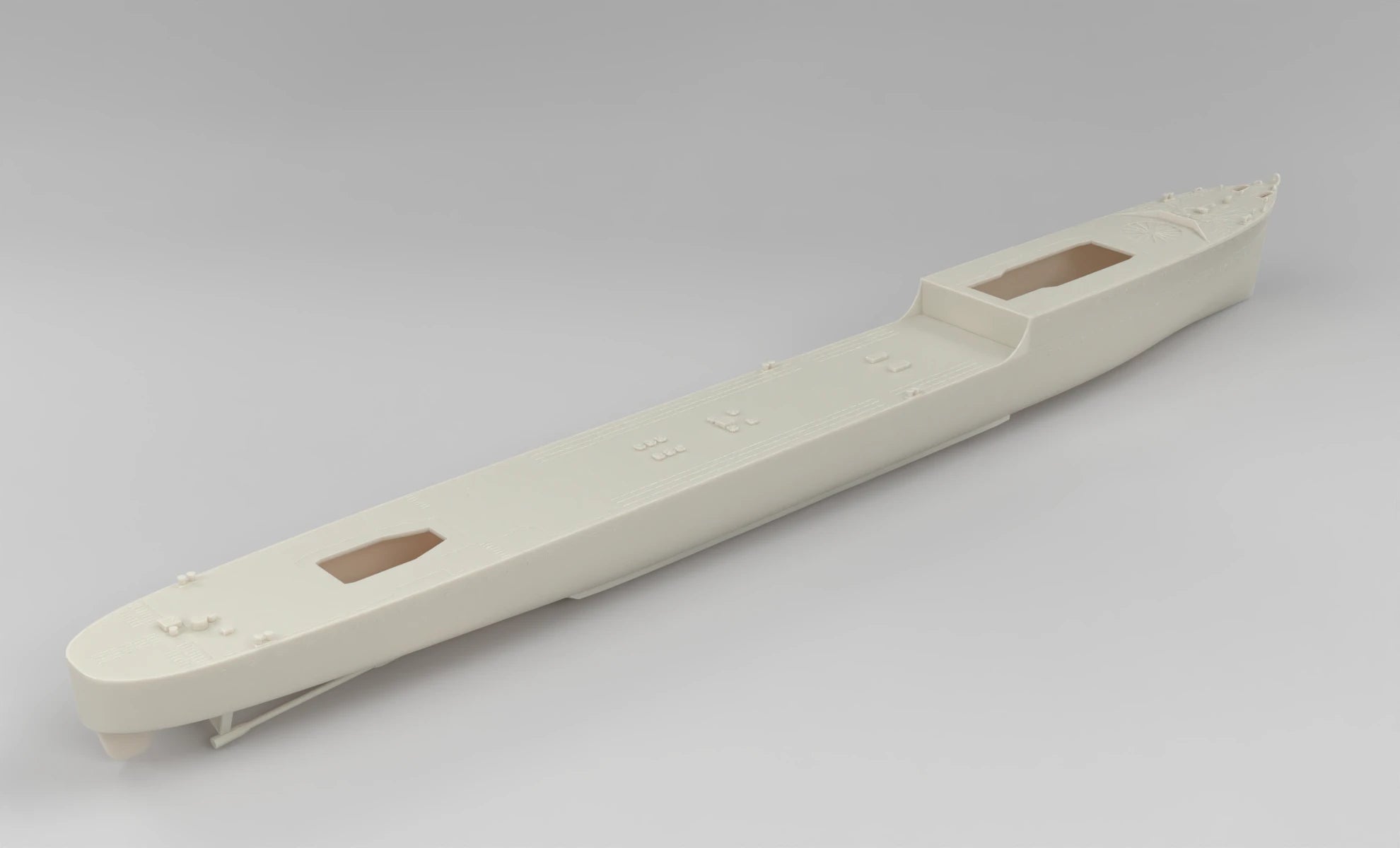 1/72 HMS Garland Hull OITECH – alternate view