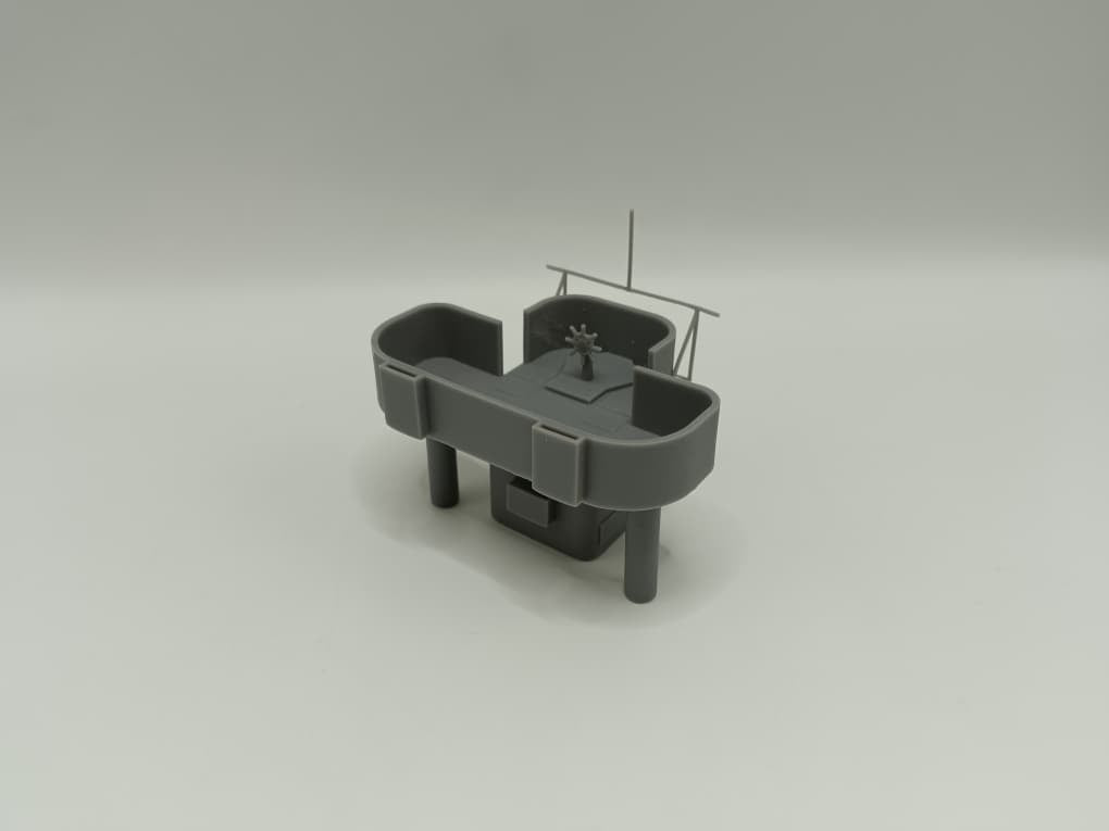 1/72 HMS Garland Searchlight Bridge Later Protosoon