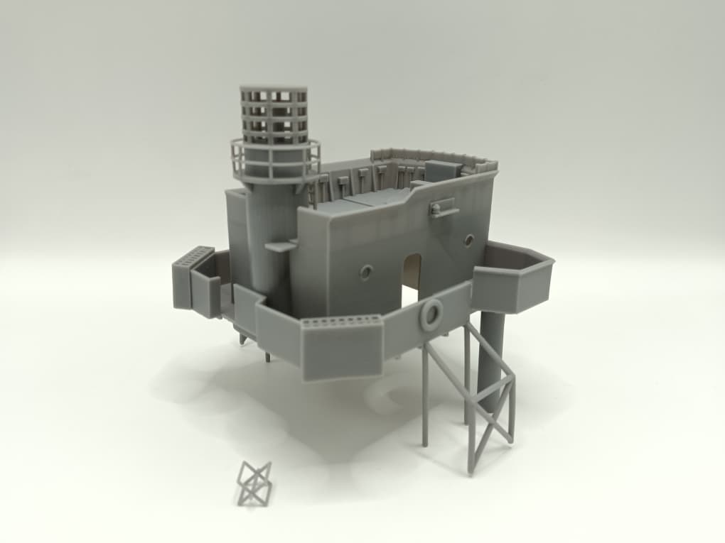 1/72 HMS Garland Superstructure Bridge Protosoon