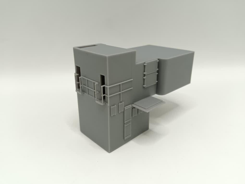 1/72 HMS Garland Superstructure Bridge Protosoon