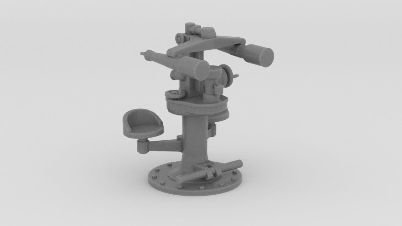 1/72 IJN 110 cm Searchlight Controller - distefan 3d print