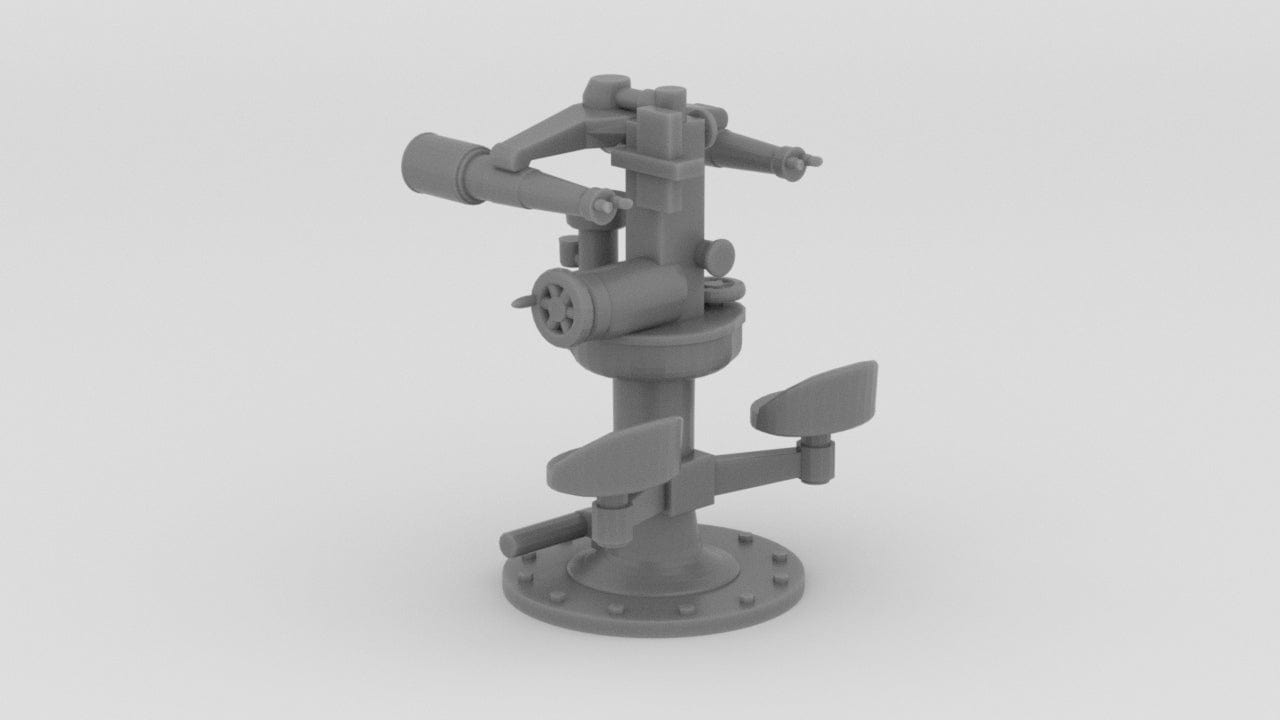 1/72 IJN 110 cm Searchlight Controller - distefan 3d print