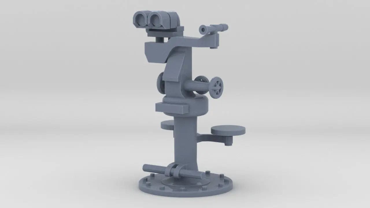 1/72 IJN 12cm Observation & Direction Controller - distefan 3d print