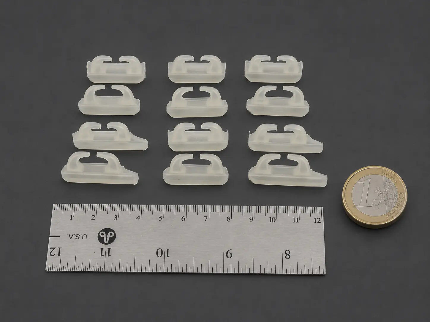 1/72 IJN Chock Typical Fairlead Set (12pcs) - distefan 3d print – alternate view