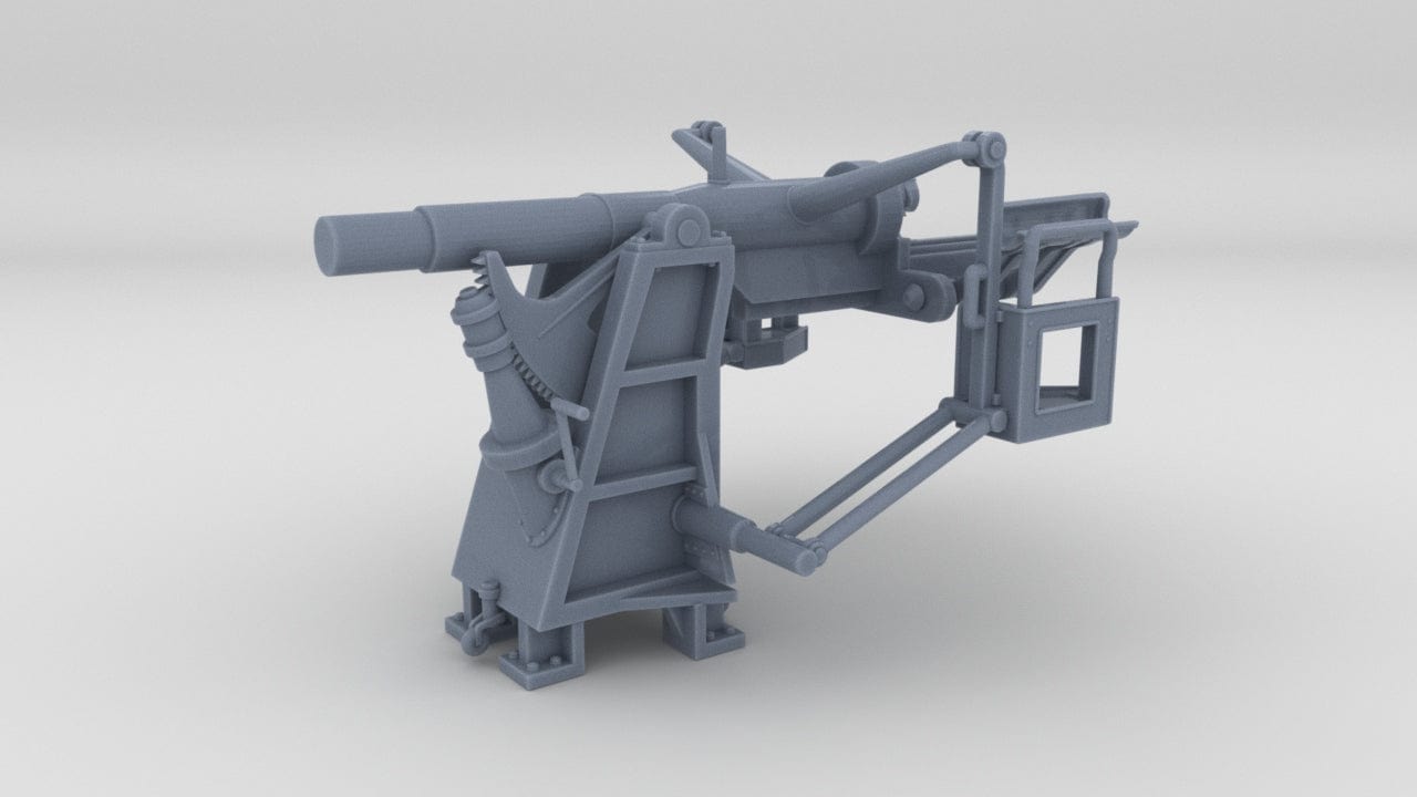 1/72 IJN HA Gun Crew Loading Exercise Machine - distefan 3d print