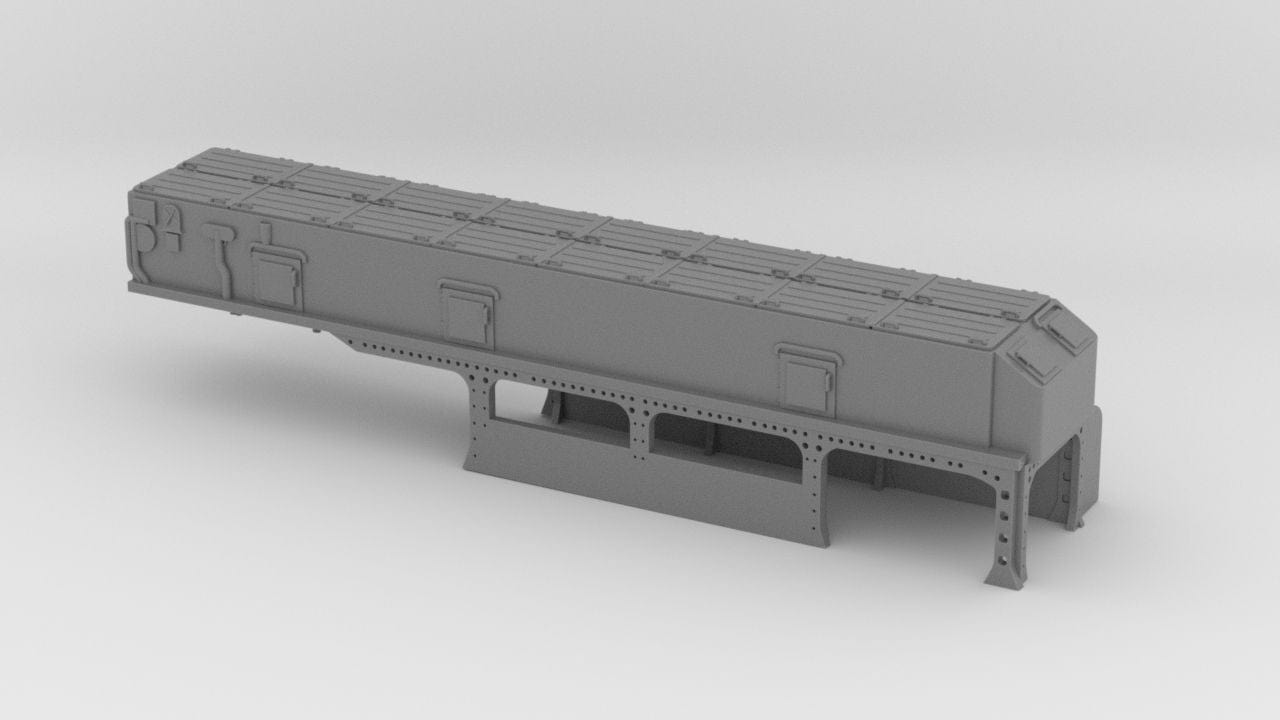 1/72 IJN Kagero Torpedo Container Starboard - distefan 3d print