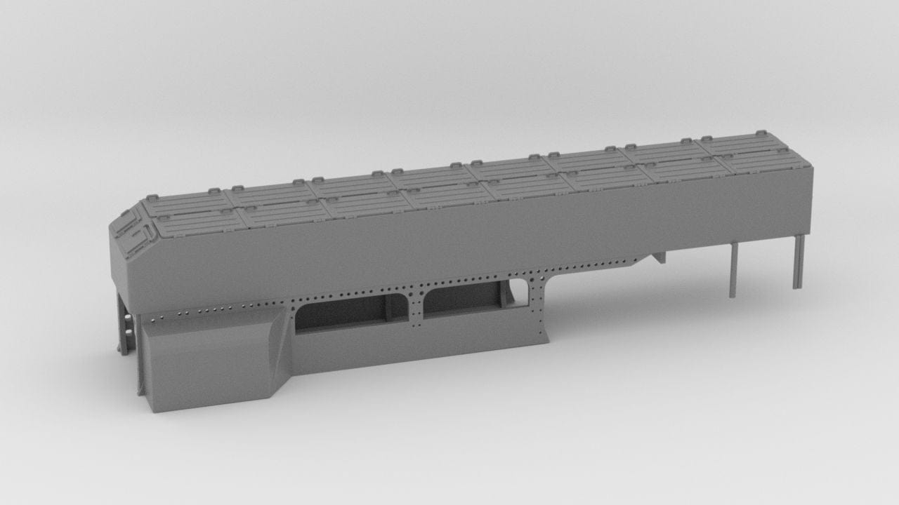 1/72 IJN Kagero Torpedo Container Starboard - distefan 3d print