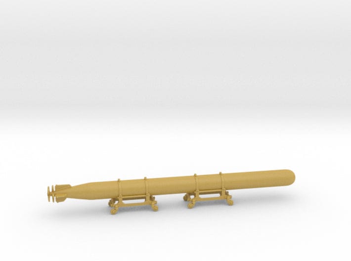 1/72 IJN type 93 long lance torpedo - distefan 3d print